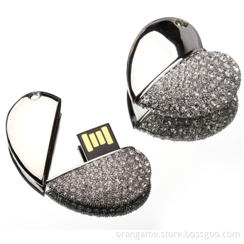 Heart Shape Jewelry USB Flash Drive